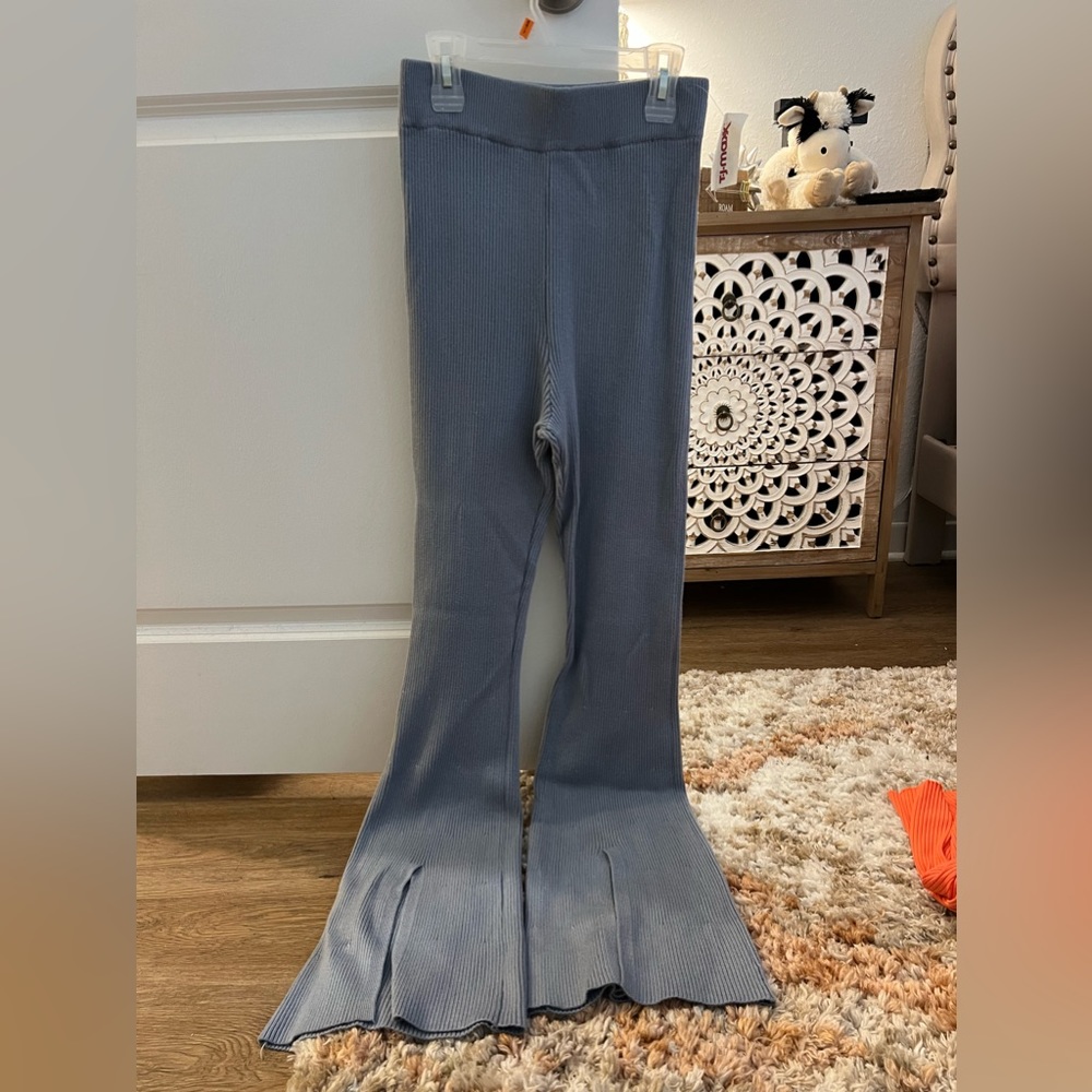 Abercrombie and Fitch waffle boot cut sweats!